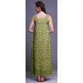 thumbnail image 3 of Bimba Robe de Nuit Maxi en Rayonne pour Femmes, Imprimée, Sans Manches, Robe de Nuit Maxi - S, 3 of 5