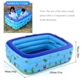 thumbnail image 2 of Portable Swimming Pool Inflatable Baby Swimming Pool Outdoor Children Basin Kid Bathtub, 2 of 5