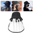 thumbnail image 5 of XYCCA Chapeaux de Pêcheur Protecteurs et Résistants au Soleil avec Protection Anti-Salive Équipement de Protection Visage Transparent-0823, 5 of 5