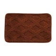 thumbnail image 2 of Thickened Absorbent Non-Slip Bathroom Rug Mat, Plush Polyester Floor Carpet for Toilet, Shower, and Bedroom Doorway, Machine Washable, 2 of 6