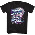thumbnail image 1 of Back To The Future Bttf Black Adult T-Shirt Tee, 1 of 1