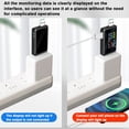 thumbnail image 4 of Tignapoo Dual-Port Digital Voltage Current Tester with Smart Memory for Battery Capacity & Laptop Charging Monitoring (USB/Type-C), 4 of 7