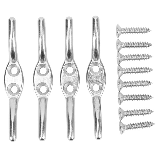 Blind Cord Cleat Hook, Easy To Use Stainless Steel Flagpole Cleat Hook Durable For Flagpole For Small Boats