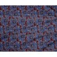 thumbnail image 4 of oneOone Tissu Polyester Lycra Feuilles & Floral Imprimé Bloc Tissu BTY 56 Pouces de Large, 4 of 4