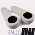 thumbnail image 2 of PIT66 Universal Golf Cart Rear Seat Arm Rest Cushion with Cup Holder, Compatible with EZGO, Club Car, Yamaha and Other Golf Cart Models, Off White, 2Pcs, 2 of 4