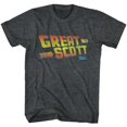 thumbnail image 1 of Back To The Future Great Scott Black Heather Adult T-Shirt Xlt, 1 of 2