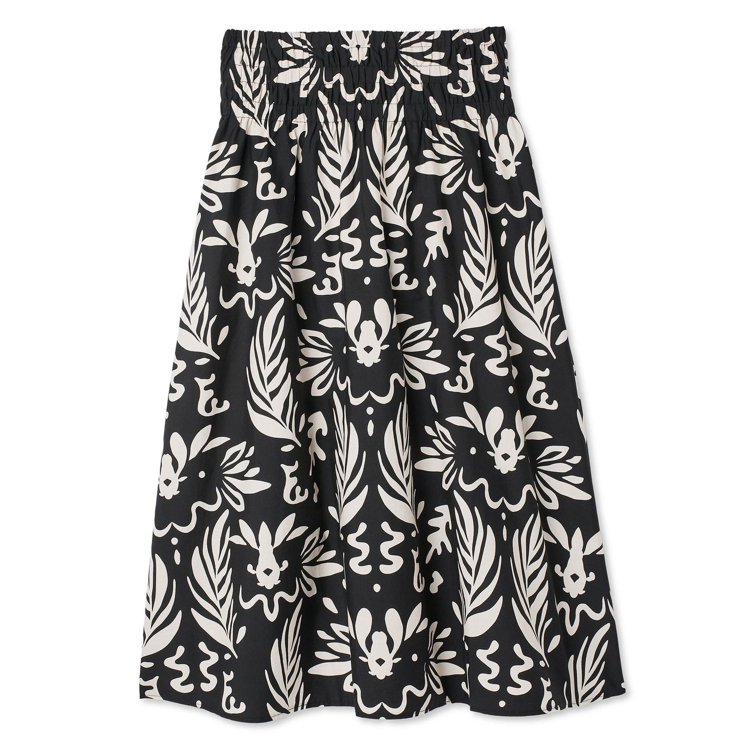 George Women's Printed Poplin Maxi Skirt