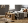 thumbnail image 3 of South Shore Fernley Bench with storage, in Nordik Oak, 3 of 12