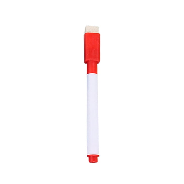 GZJCKJY 1 Pcs Magnetic Dry Erase Markers with Eraser Cap, White Board Mini Dry Erase Markers, Fine Point Tip White Board Markers for Office Supplies