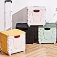 thumbnail image 2 of Grocery Cart On Wheels Large Capacity Portable Foldable Grocery Cart, 2 of 8