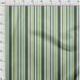 thumbnail image 2 of oneOone Cotton Flex Fabric Multicolor Stripe Print Sewing Fabric BTY 40 Inch Wide, 2 of 3
