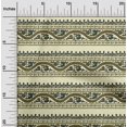 thumbnail image 1 of oneOone Georgette Viscose Fabric Leaves & Floral Block Print Fabric BTY 42 Inch Wide, 1 of 4