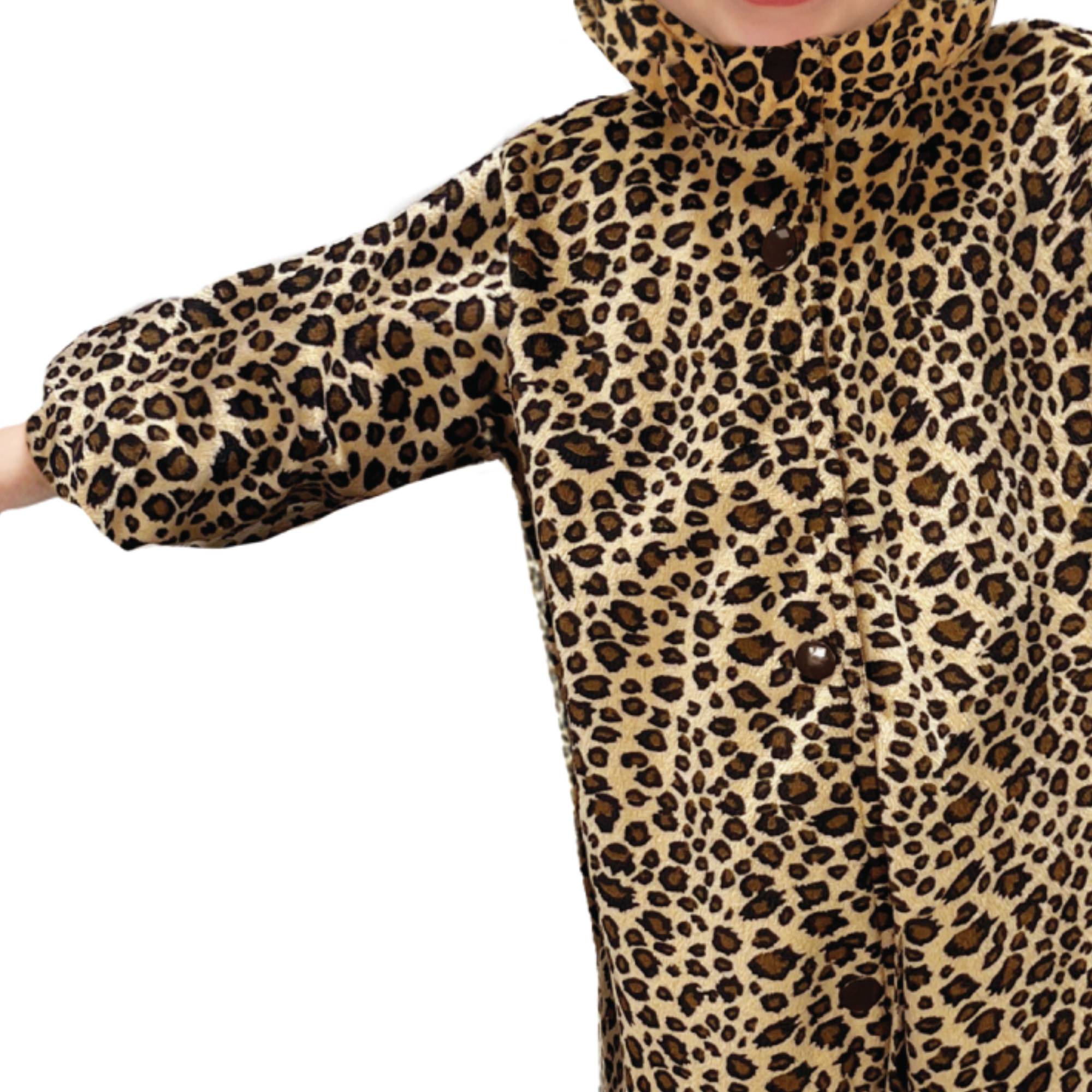 Leopard Plush Costume, Halloween Costume for Babies, Infant Size 6-12 months