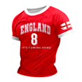thumbnail image 1 of LUOGENLI T-shirts pour Homme pour Hommes T-Shirt Homme Imprimé Thème Angleterre T-Shirt Décontracté Col Rond T-Shirt Manches Courtes T-Shirt T-shirts pour Hommes T-shirts Graphiques TTG Grand Jour de la Saint-Patrick m, 1 of 6