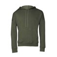 thumbnail image 1 of Bella Canvas Mens Sponge Fleece Pullover DTM Hoodie Sweatshirt 3729, XS, 1 of 3