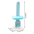 thumbnail image 3 of 1PC Tin Foil Roll Integrated Oil Brush Oil Bottle Oil Filling Bottle With Silicone Brush Two In One Silicone Measurement Filling Bottle For Kitchen Cooking Frying Baking Grilling Pancakes, 3 of 4