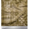 thumbnail image 1 of Soimoi Moss Georgette Fabric Aztec Southwestern Decor Fabric Printed Yard 42 Inch Wide, 1 of 3