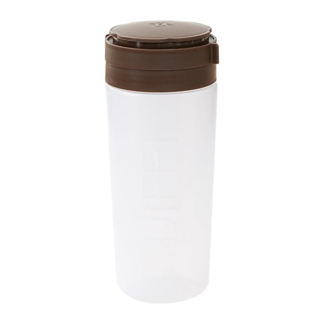 Siruishop Shaker à Condiments Bouteille à Condiments Récipient d'Assaisonnement Polyvalent Shaker à Assaisonnement pour Pêche Camping Chasse Poudre de Poivre Brun