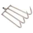thumbnail image 3 of Hand Rake, Stainless Steel  4 Teeth  Strong Small Weed Hook  For Fishing L, 3 of 8