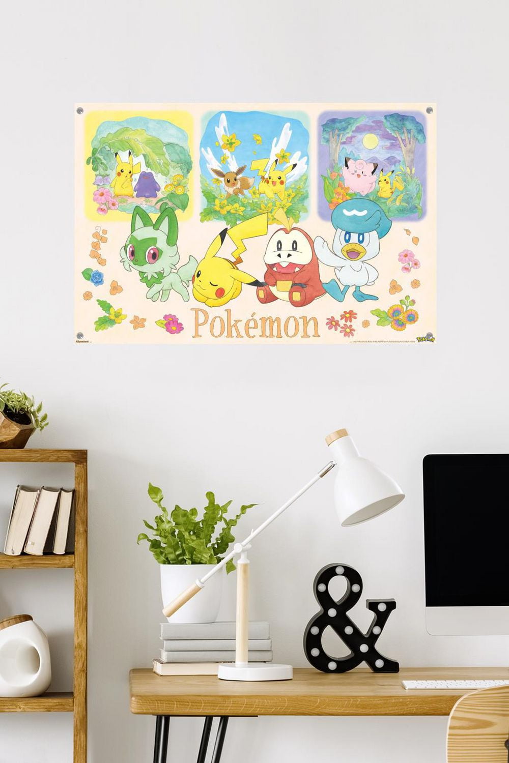 Pokémon: One Scene - Group Wall Poster