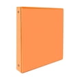 thumbnail image 2 of ZTTD 3 Ring Binder 1 Inch, 1" Clear View Binder, Orange, Letter / A4 Size | Extra Durable, PVC-Free, Interior Pockets, 175-Sheet Capacity, Eco-Friendly, Reinforced Hinge, S-chool, Office, 2 of 9