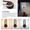 thumbnail image 4 of Vaidha Lampe de Chevet à DEL pour Chambre Moderne 360° Rotative pour Allée Applique Murale, 4 of 7