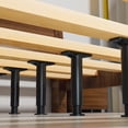 thumbnail image 4 of 4Pcs Adjustable Bed Frame Legs for Bed Frame Support and Replacement, 4 of 8