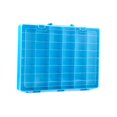 thumbnail image 2 of DOLITY Toy Storage Box 48 Grids Clear with Handle Storage Bin for Beads Nuts Sewing Blue, 2 of 9