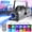 black-1200w, variant on HLONK Fog Machine 700W RGB 3 in 1 8 LED Smoke Machine with Remote Control for Christmas Halloween Wedding Stage DJ Disco Party Stage