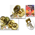 thumbnail image 2 of Wellson WH-2334-SI Combo Entrance & Deadbolt Lock with Key (Silver), 2 of 2