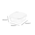 thumbnail image 1 of Food Storage Containers Kitchen Food Grade Sealed Grain Storage Tank With Stackable Design For Dry Food 9.5 cm x 9.5 cm x 3.8 cm To 18.4 cm x 12.9 cm x 6 cm, 1 of 2