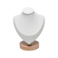 thumbnail image 3 of Collier Présentoir Buste Lisse Stable pour Commode Magasin de Détail Pendentif Stable Showroom S Blanc, 3 of 9