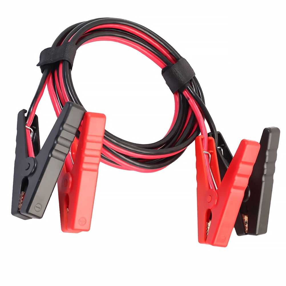 KAKOWELY Emergency Cable 1pc 2.5M Car Emergency Ignition Jump Starter Copper Clad Aluminum Leads Wire Battery Booster Cable98.43"X1.18"X0.79"