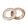 thumbnail image 4 of Unique Bargains 42mm Curtain Grommets Eyelets Roman Rings Home Decor Window Rose Gold 32pcs, 4 of 6
