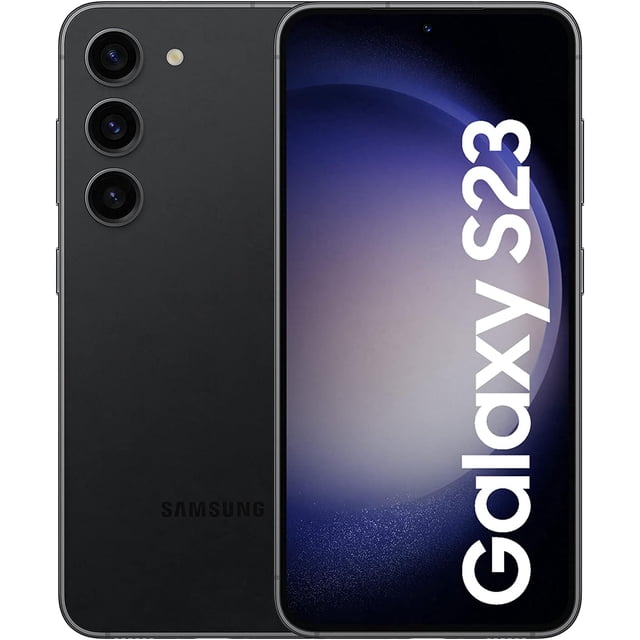 Refurbished Samsung Galaxy S23 5G - 128GB – Phantom Black – 50MP Triple Rear & 12MP Front Camera - Fully Unlocked Smartphone - Excellent Condition