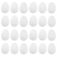 thumbnail image 1 of SHISUYAN 30pcs White Solid Plastic Pigeon Egg Dummies Bird egg for Pigeon Egg Control Artificial Egg Replacements for Pigeon Nesting Supplies and Training, 1 of 8