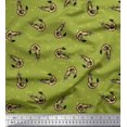 thumbnail image 1 of Soimoi Rayon Crepe Fabric Circle,Dot & Prawns Ocean Decor Fabric Printed Yard 46 Inch Wide, 1 of 3