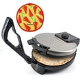 thumbnail image 1 of StarBlue Automatic Electric Stainless Steel Non-stick Roti Maker 10-inch, 1 of 7