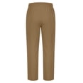 thumbnail image 4 of Diufon Athletic Pants for Men Straight Wide Leg Joggers Sweatpants Drawstring Waist Workout Pants with Pockets, 4 of 5