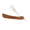thumbnail image 4 of Bamboohart Chic Straight Barber Steel Razors Shaving Folding Men Vintage Straight Metal Hair Shaper Barber Razor without, 4 of 6
