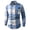 Blue, variant on Man Dress Shirt Mens Slim Fit Dress Shirts Long Sleeve Mens Button Down Shirt Collared Shirt Dress Casual Shirts for Men, Red, 5XL