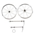 thumbnail image 2 of Ensemble de Roues de Vélo, Roues de Vélo de Montagne en Alliage d'Aluminium de 20 Pouces pour Conduite Stable, 2 of 8