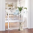 thumbnail image 2 of PawHut 29.5"-40.6" Metal Pet Gate, w/ Auto Closing Door, Double Locking, 2 of 10