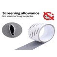 thumbnail image 4 of DEBGFS Mosquito Net Screen Repair Patch With Adhesive Backing  Self-adhesive Net Mesh Magic Tap  Ideal For Fix Holes On Window & Netting Curtain,Grey,50mm wide * 2m long, 4 of 7