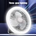 thumbnail image 4 of Ceiling Fan with Lights Ceiling Fan with Lights Enclosed Low Fan Light Ceiling Light with Fan Usb Rechargeable Fan Ceiling Fans Indoor with Light, 4 of 8