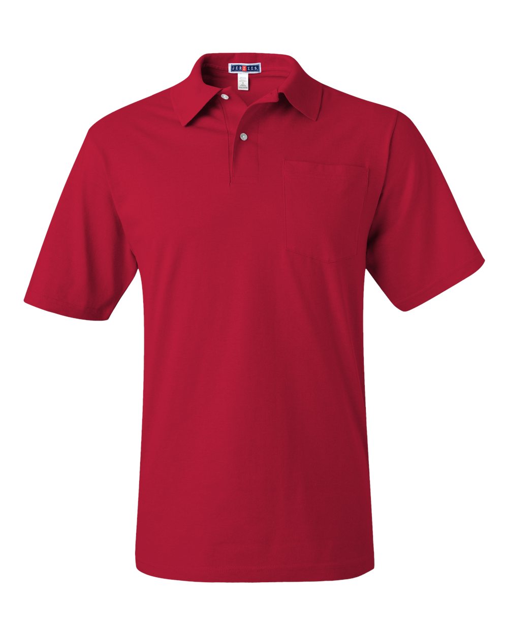 Jerzees SpotShield Polo T-Shirt with Pocket for Men