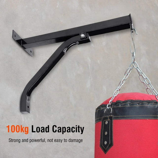 Max Load 100kg/220lb Heavy Duty Boxing Punch Punching Bag Wall Bracket Mount Hanging Stand Boxing Punch Bag Bracket