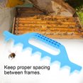 thumbnail image 3 of 7/8/9 Cadre entretoise de Ruche Outil de spcing de Cadre de Ruche d'abeille Accessoires d'apiculture en Plastique Accessoires d'apiculture espacement de Cadre de Ruche d'abeille Outil(7 Cadres), 3 of 8