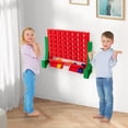 thumbnail image 4 of Costway Wall Mounted or Tabletop Giant 4 in a Row Jumbo 4-to-Score Connect Game Set Green, 4 of 10