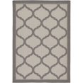thumbnail image 1 of Unique Loom Trellis Collection Lattice Border Transitional Indoor and Outdoor Flatweave Area Rug, 2' 2" x 3', Gray/Dark Gray, 1 of 5
